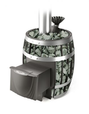 Банная печь Саяны II Мини Carbon ДА ЗК