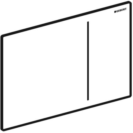 Смывная клавиша Geberit Sigma70, для двойного смыва, для смывного бачка скрытого монтажа Sigma 12 см 115.620.SI.1