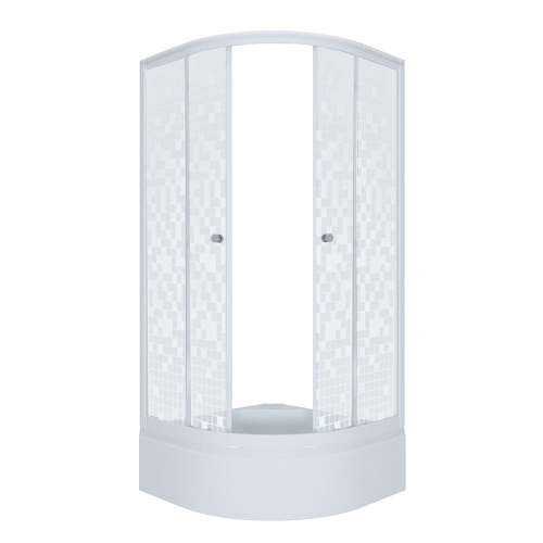 Душевая кабина 100x100 Triton Стандарт В1 стекло мозаика DK61
