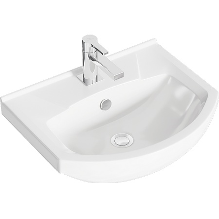 Тумба с умывальником AQWELLA Allegro 50 Белый Agr.01.05/1