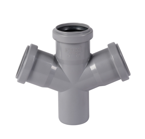 Крестовина 50x67° одноплоскостная HTDA Ostendorf внутренняя канализация
