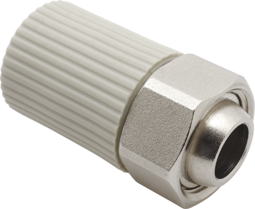 Соединитель евроконус с накидной гайкой FV-plast 20x3/4"В полипропилен AA257020034