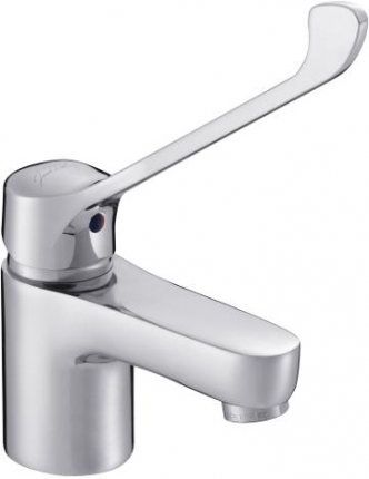 Смеситель для раковины Jacob Delafon July E16024-4-CP хром, медицинский, донный клапан