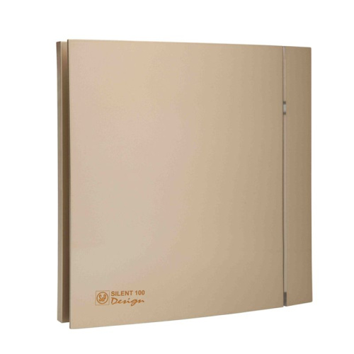 Вентилятор вытяжной Soler & Palau SILENT-100 CZ CHAMPAGNE DESIGN-4C
