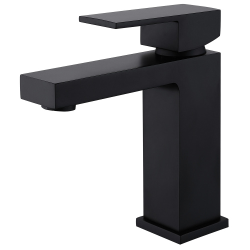 Смеситель для раковины ABBER Daheim AF8210B черный матовый