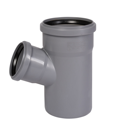 Тройник 110x75x67° косой, PP HTEA Ostendorf внутренняя канализация