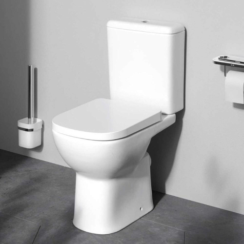 Унитаз-компакт Am.Pm Sunny 2.0 C85C8601SC белый, FlashClean безободковый с сиденьем микролифт