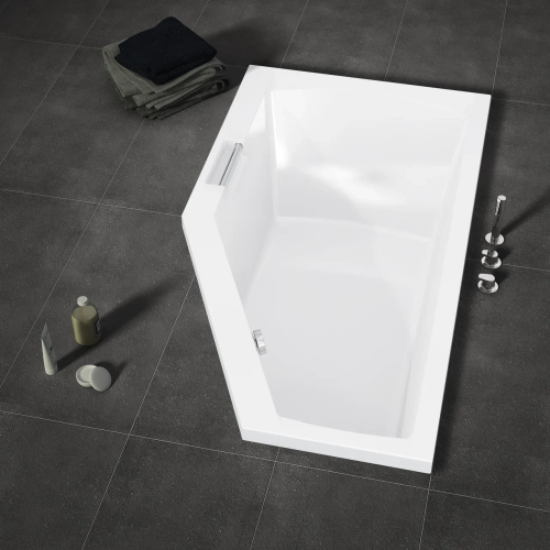 Ванна акриловая RIHO GETA 170 LEFT - PLUG & PLAY BD4900500000000