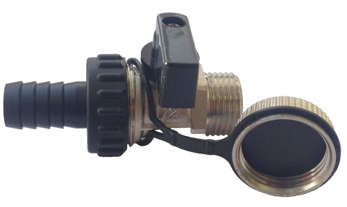 Кран шаровой 1/2"НШ дренажный, 14,5мм штуцер Valtec VT.430.N.04