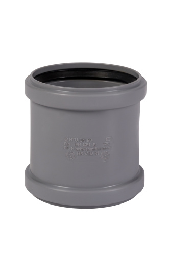 Муфта 90 надвижная, ремонтная HTU Ostendorf внутренняя канализация