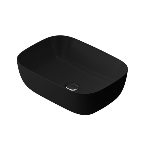 Раковина накладная 45 Am.Pm Func M8FWCC10450BM черный матовый, санфарфор