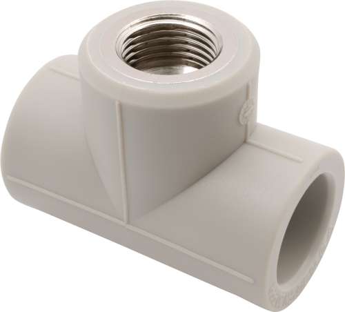 Тройник с резьбой FV-plast 32х1"В полипропилен AA222032001