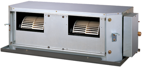 Инверторная канальная сплит-система высоконапорная FUJITSU  ARYG72LHTA/AOYG72LRLA холод 19,0 кВт, тепло 22,4 кВт