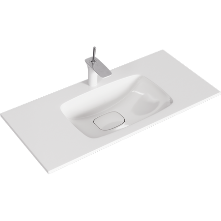 Тумба с умывальником AQWELLA Miami 97,5 Дуб сонома MAI0110