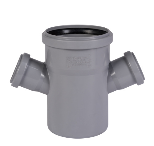 Крестовина 110/50/50x67° одноплоскостная HTDA Ostendorf внутренняя канализация