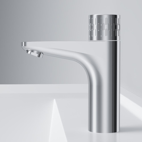 Смеситель для раковины AM.PM Gem F90A02400 с индикацией температуры, хром