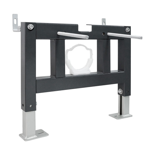 Комплект ABBER подвесной электронный унитаз-биде Rechteck AC1215S белый с импульсным смывом, инсталляция AC0101P