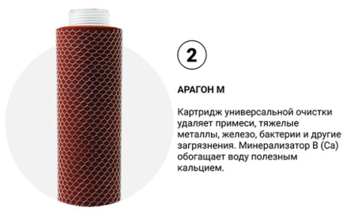 Картриджи Гейзер комплект №3 для 3ИВ люкс, мягкая вода