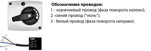 Сервопривод 3-х позиционный 220V Meibes 66341