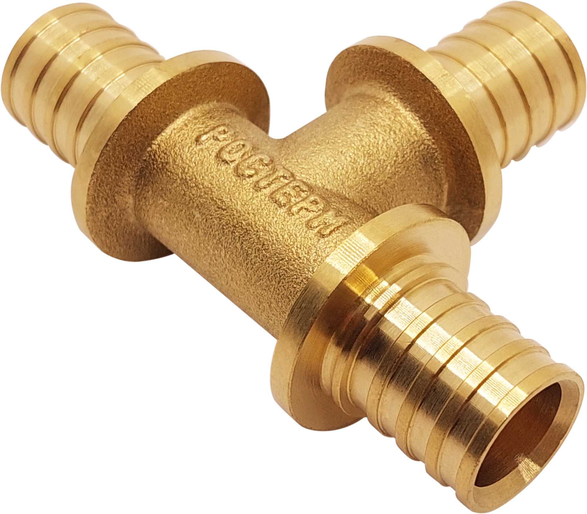 Тройник РОСТерм 20x20x20 латунь PE-x 202020TBR