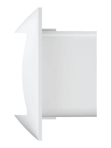 511РСФ, Решетка вентиляционная приточно-вытяжная АБС 140х85 с фланцем 110х55