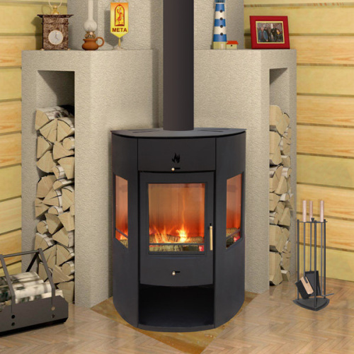 Печь-камин Мета «Енисей-2», 11 кВт