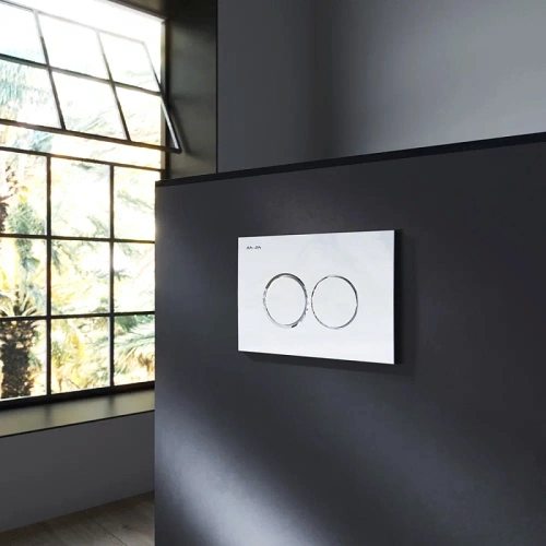 Кнопка для инсталляции механическая Am.Pm ProC L I070151 пластик, хром