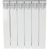 Алюминиевый радиатор STOUT VEGA 500 - 6 секции, боковое, белый RAL 9016