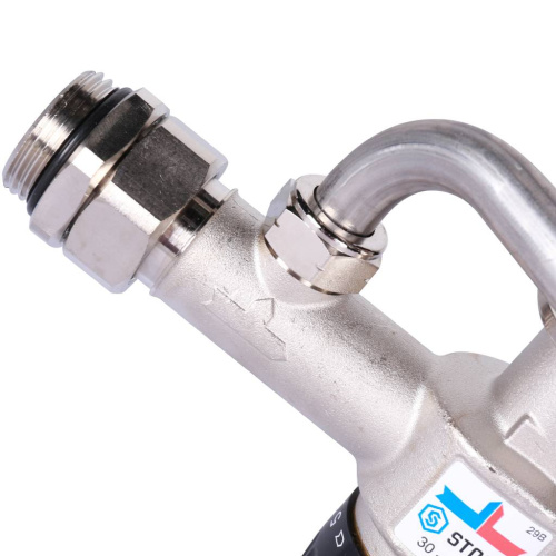 Насосно-смесительный узел Stout с 3-х ходовым термостатическим клапаном и байпасом, без насоса