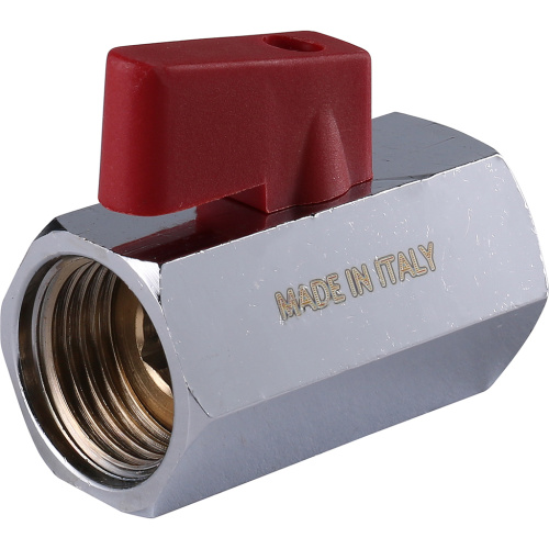 Кран шаровой Mini 1/2"ВВ ручка флажок Stout SVB-0021-000015