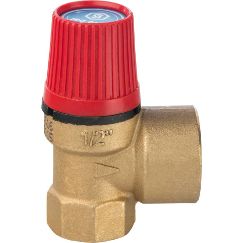 Предохранительный клапан Stout 1/2"x1,5 бар для отопления SVS-0001-001515
