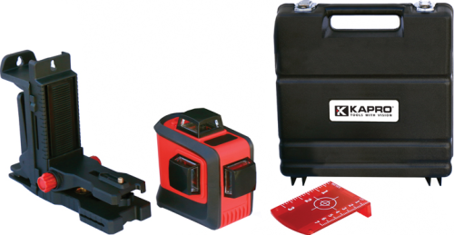 Уровень лазерный KAPRO 3D кейсе 883N