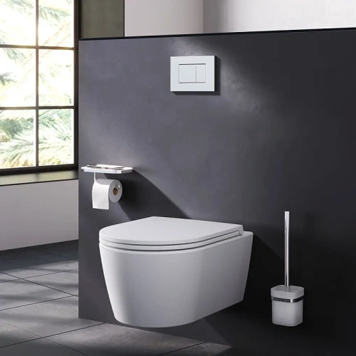 Кнопка для инсталляции механическая Am.Pm ProC S I070231 пластик, хром матовый