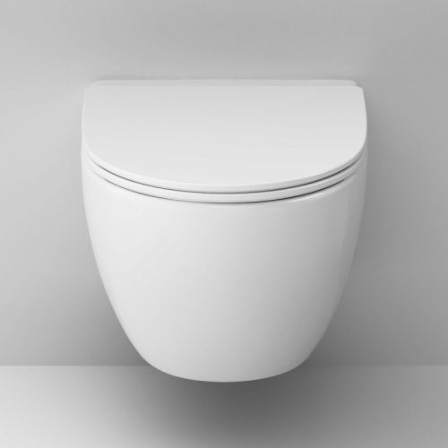 Подвесной унитаз Am.Pm Awe C111700WH белый, FlashClean безободковый