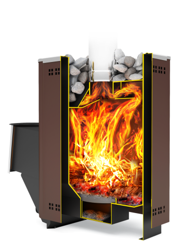 Печь банная Теплодар ТАМАНЬ 10 Т