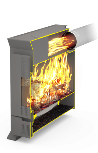 Печь отопительная Теплодар МАТРИЦА-200