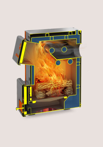 Котел твердотопливный 20кВт Теплодар КУППЕР ОК-20 (2.0)