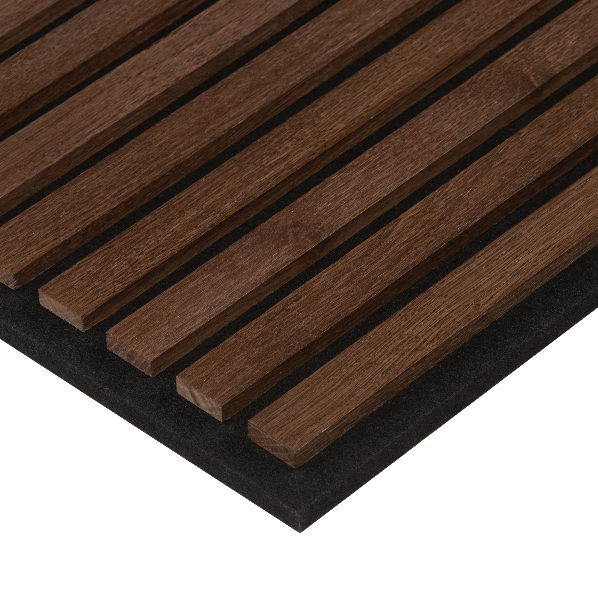 Акустическая панель Phoenix Dark 300x300 массив дуба