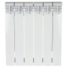 Биметаллический радиатор STOUT VEGA 500 - 6 секций, боковое, белый RAL 9016