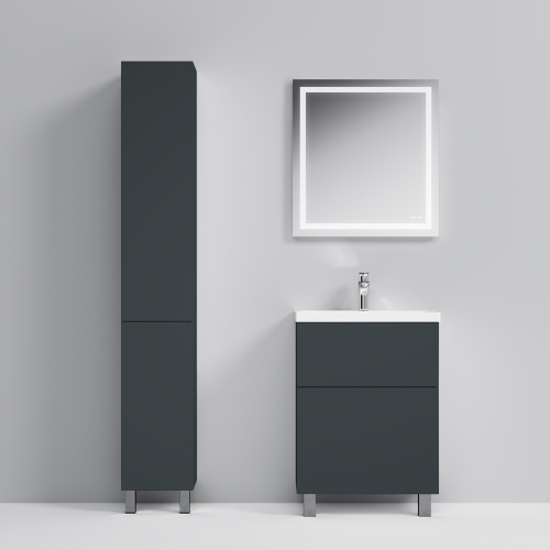 База под раковину напольная AM.PM GEM графит матовый M90FSX06022GM32