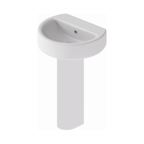 Раковина Sanita Luxe Best 550x445 белый