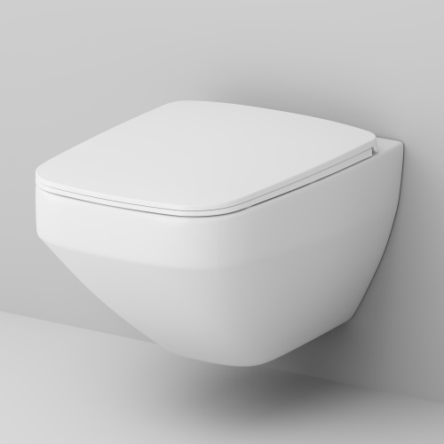 Подвесной унитаз Am.Pm Inspire V2.0 C50A1700SC белый, FlashClean безободковый с сиденьем микролифт