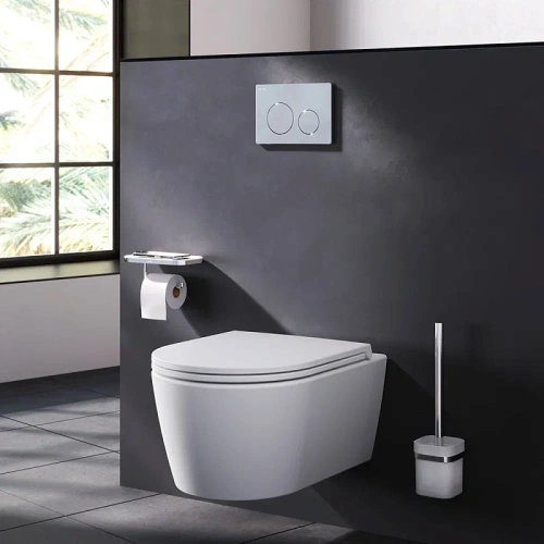 Кнопка для инсталляции механическая Am.Pm PrimeFit L I090151 пластик, хром