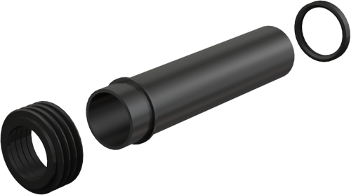 Патрубок 200 мм  Alcaplast для подключения подвесного унитаза к бачку M901