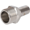Вставка переходная НПр-НР 22x1" пресс, нержавеющая сталь Rommer