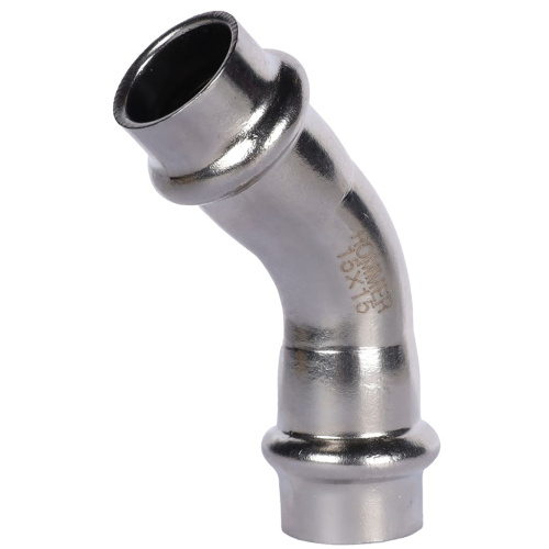 Угольник 45° ВПр 15x15 пресс, нержавеющая сталь Rommer