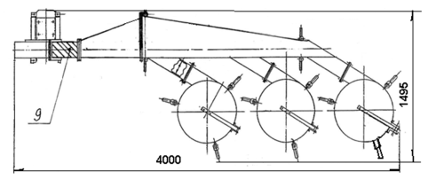 Пылеулавливающий агрегат ПУАД-3000