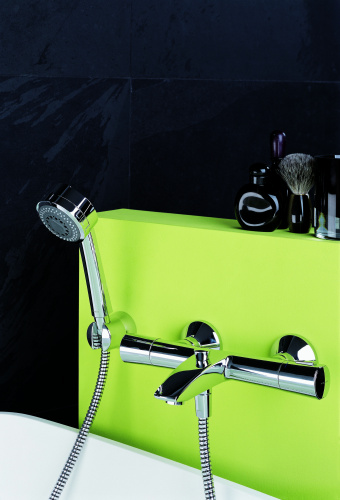 Смеситель для ванны Kludi Zenta 351010538 Хром, термостатический