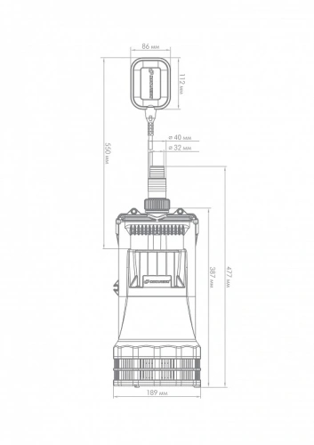 Дренажный насос Джилекс ДРЕНАЖНИК 200/25 5152
