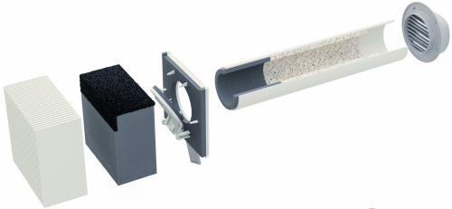 Стеновой приточный клапан Norvind Pro